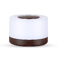 Light Wood Round Cylinder Aroma Ultrasonic Diffuser -400ml (EDF-20D) (Wholesale)