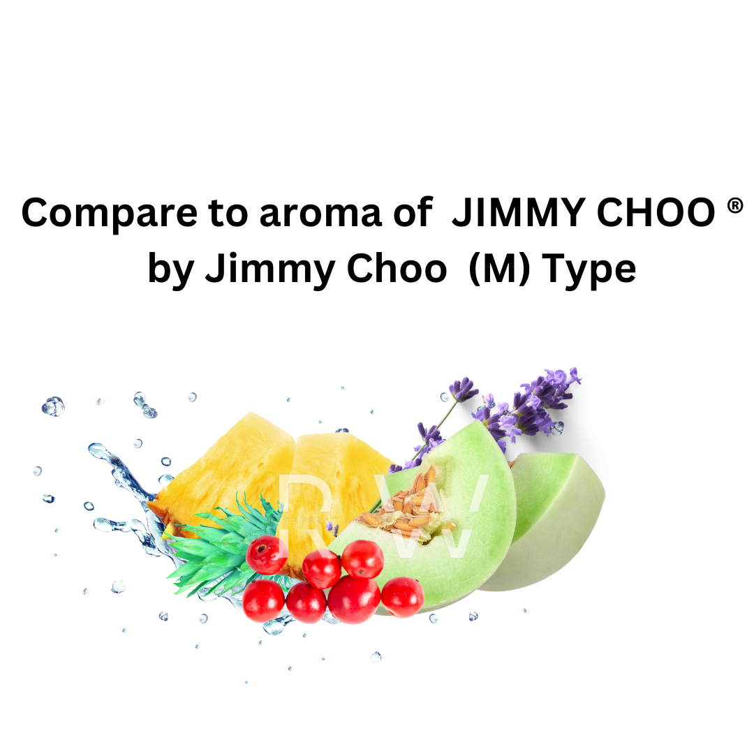 Compare to aroma Jimmy Choo (M) by Jimmy Choo ® ~ Body Oil Type (Wholesale)
