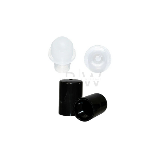 1/3 OZ Roll On Ball & Housing Cap (Only) (Wholesale)