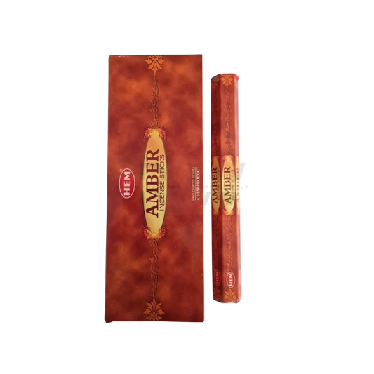 Amber Incense Sticks-(Retail)