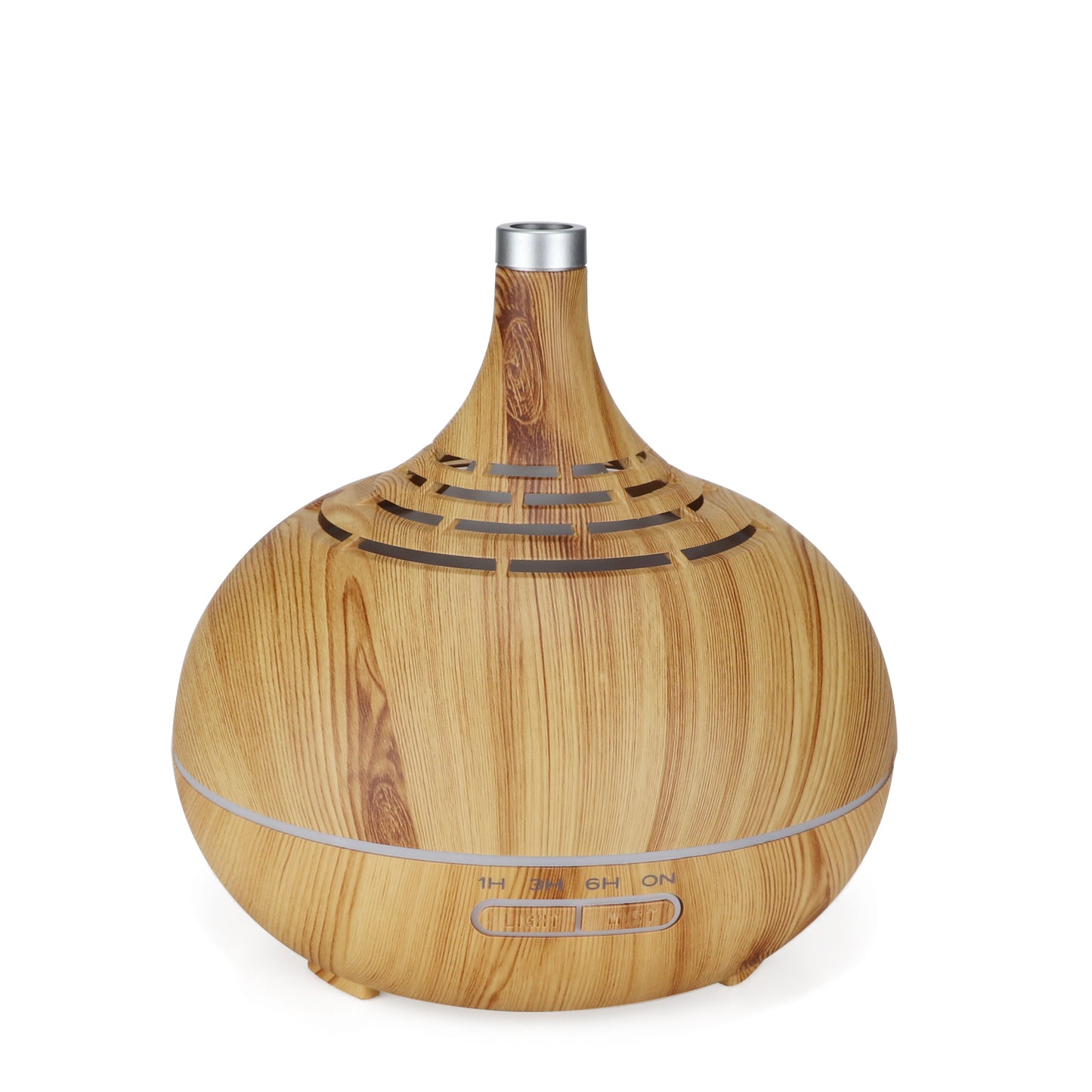 All Light Wood Metal Tip Aroma Ultrasonic Diffuser -500ml (EDF-33L) (Wholesale)