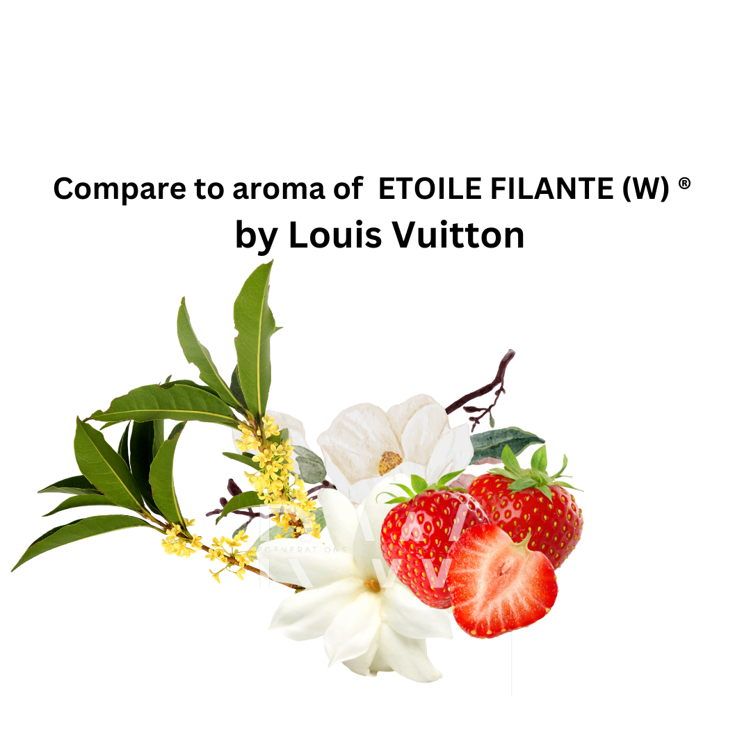 Compare to aroma Etolie Filante (W) by Louis Vuitton  ®  ~ Body Oil Type (Wholesale)