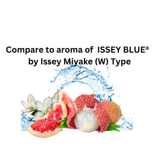 Compare to aroma Issey Blue (W) by Issey Miyake ®  ~ Body Oil Type (Wholesale)