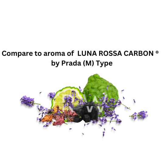 Compare to aroma Luna Rossa Carbon (M) by Prada ®  ~ Body Oil Type (Wholesale)