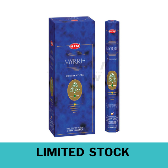 Myrrh Incense Sticks- Retail