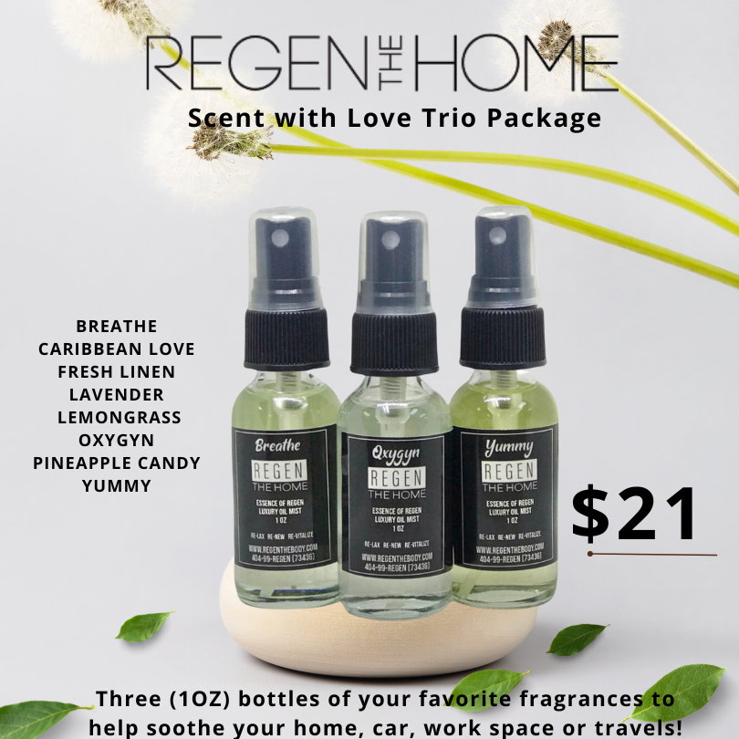 Scent With Love Package $21 (3 fragrance selections)- 1oz - REGEN THE BODY