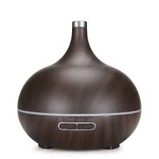 Dark Wood Aroma Ultrasonic Diffuser (EDF-21D)